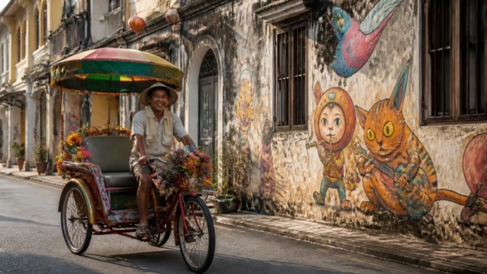George Town mural lane